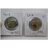 Image 1 : Canada Two Dollar Coins (2)