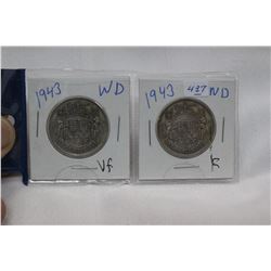 Canada Fifty Cent Coins (2)