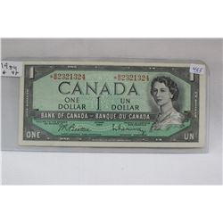 Canada One Dollar Bill (1)