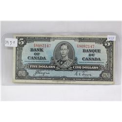 Canada One Dollar Bill