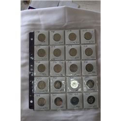 Canada Fifty Cent Coins (20)