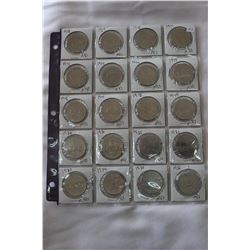 Canada Dollar Coins (20)