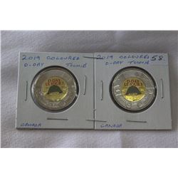 Canada Toonie Coins (2)