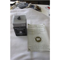 A Piece of "Titanic Coal"