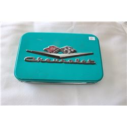 Chevrolet Limited Edition Tin & Playing Cards