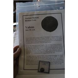 Ancient Roman Bronze Coin