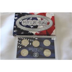 USA State Clad Proof Quarters