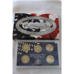 USA State Clad Proof Quarters