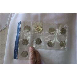 Canada Fifty Cent Coins (9)