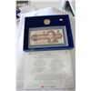 Image 1 : Canada Proof Coin And Bank Note Set