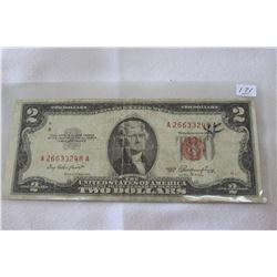 U.S.A. Two Dollar Bill (1)