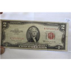 U.S.A. Two Dollar Bill (1)