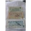 Image 2 : Canada Five, Two & One Dollar Bills