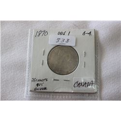 Canada Twenty-five Cent Coin (1)