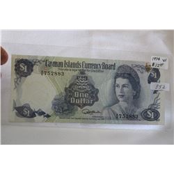 Cayman Islands One Dollar Note