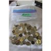 Image 1 : Bag of Foreign Coins and Tokens