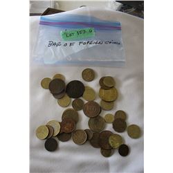 Bag of Foreign Coins