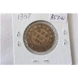 Canada Large One Cent Coin (1)