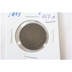 Canada Large One Cent Coin (1)