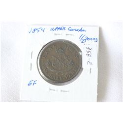 Upper Canada Half Penny Token