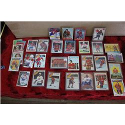 Stack of Montreal Canadians Cards