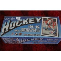 1991 - 1992 O-Pee-Chee Complete Card Set (Unopened)