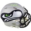 Image 1 : Shaun Alexander Signed Speed AMP Mini Helmet - Radtke COA