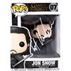 Image 1 : Kit Harington Signed Game of Thrones Funko Pop! +IBM Jon Snow +IBM #07 - Radtke COA