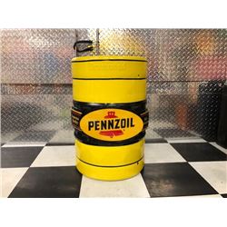 NO RESERVE VINTAGE STYLE LARGE PENNZOIL OIL BARREL