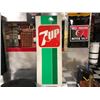 Image 1 : NO RESERVE RARE VINTAGE EXTRA LARGE 7UP SIGN