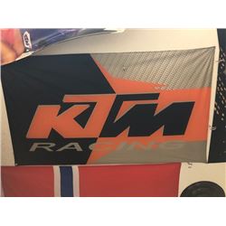 NO RESERVE KTM RACING FLAG