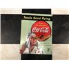 Image 1 : NO RESERVE COCA COLA COLLECTIBLE SIGN SEND THIRST FLYING