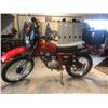 Image 1 : NO RESERVE EXCLUSIVE MOTORCYCLE COLLECTION 1982 HONDA XL 185S STUNNING ORIGINAL RARE SHOW ROOM