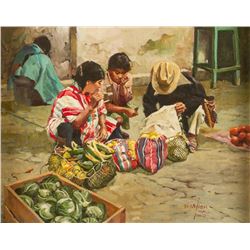 Newman Myrah, oil on canvas