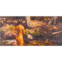 Stan Davis, oil on canvas