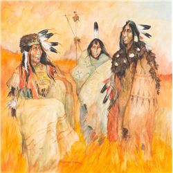 Charles Bear, four works