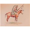 Image 1 : Lone Wolf, two drawings
