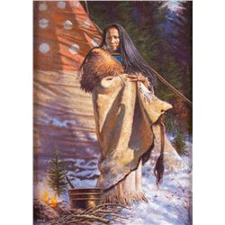 Don Oelze, oil on canvas