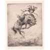 Image 1 : Olaf Wieghorst, three etchings