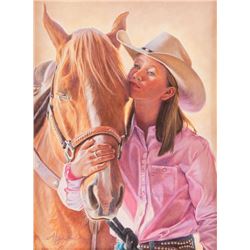 Ann Hanson, oil on board