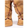 Image 8 : Crow Beaded High Top Woman's Moccasins