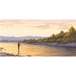 Paco Young, acrylic on board