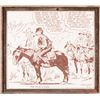 Image 2 : J.R. Williams, dry brush drawing