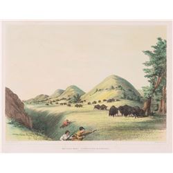 George Catlin, handcolored lithograph