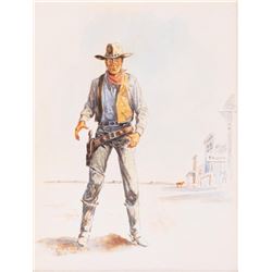 Byron Wolfe, watercolor