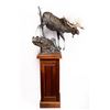 Image 1 : Sam Terakedis, bronze on custom pedestal