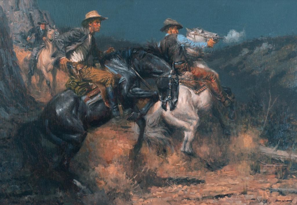 Andy Thomas, oil on canvas