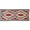 Image 1 : Navajo Rug, 18'11" x 7'8"