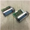 Image 1 : (2) Allen-Bradley SLC500 Modules 1746-IB16 and 1746-OB16