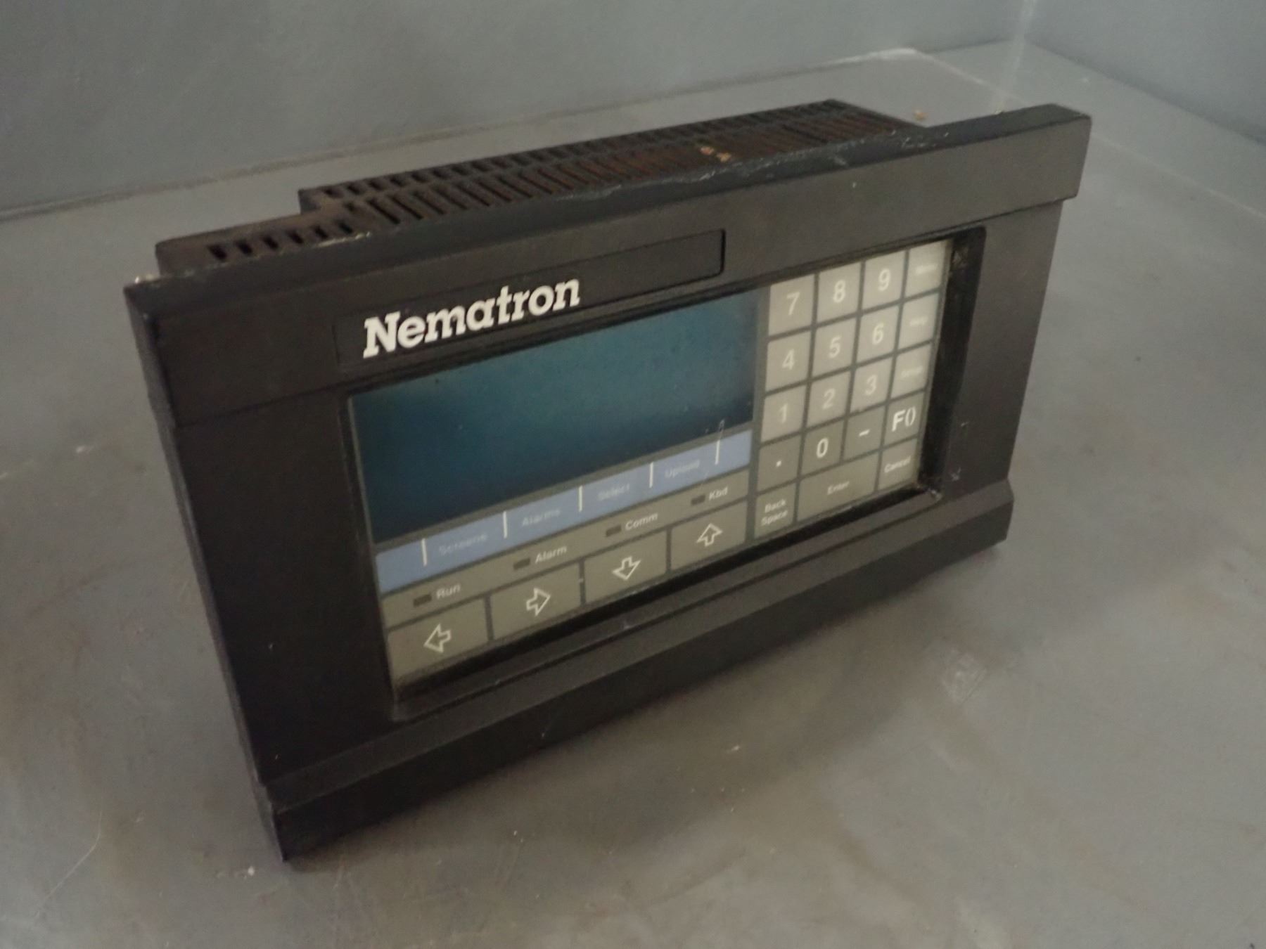 Nematron Operator Interface Panel, M/N: IWS-120